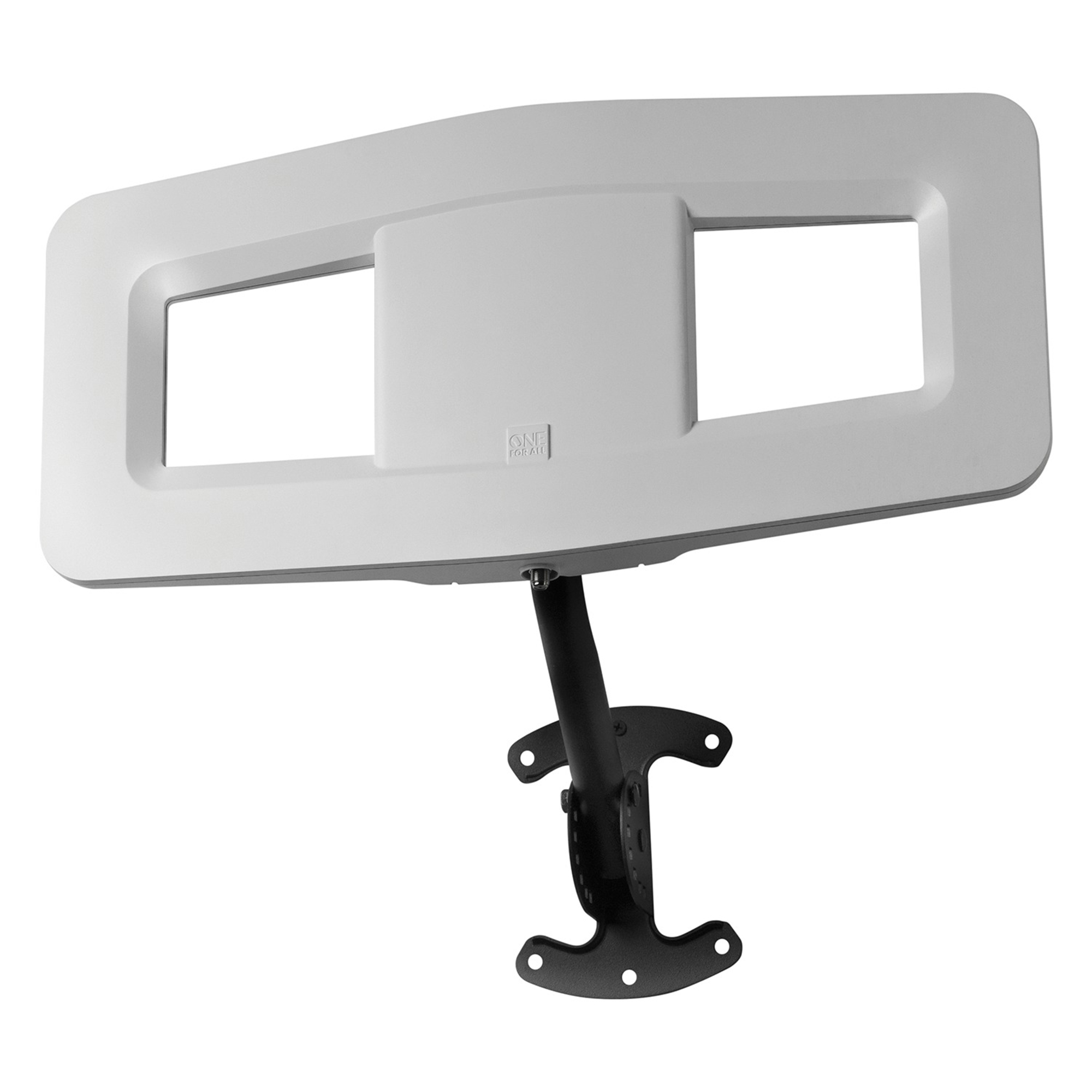 One For All Amplified Attic/Outdoor HDTV Antenna — 85-Mile Range, Weatherproof, IP55, Model# A717421